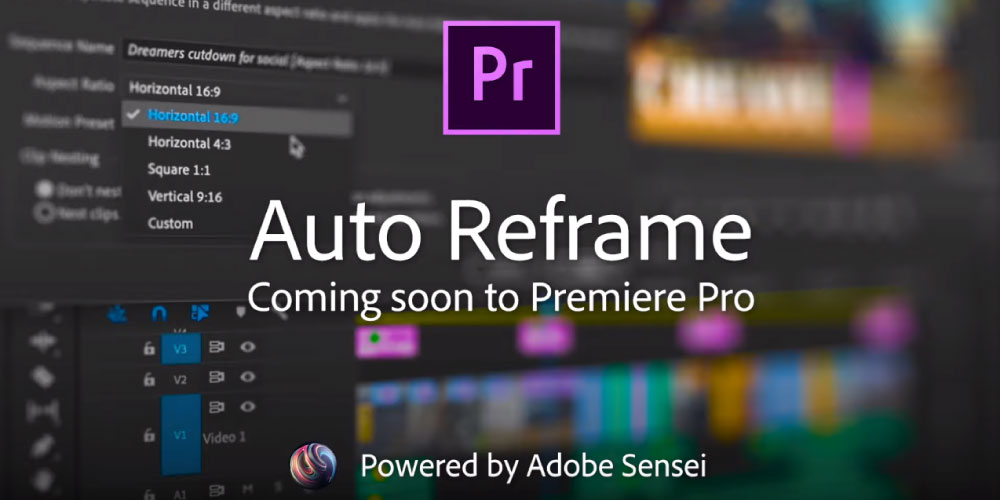 Adobe Premiere Pro обновит видео для социальных приложений