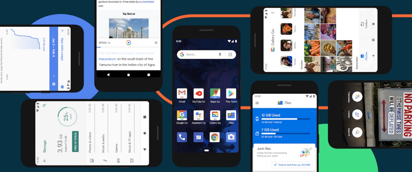 Android 10 GO идеально подходит для электронных книг