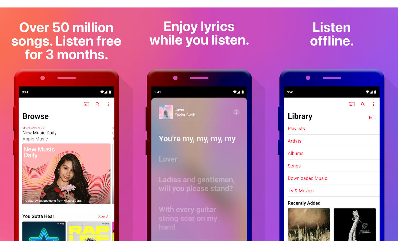 Apple Музыка стала лучшим конкурентом музыкальных приложений для Android