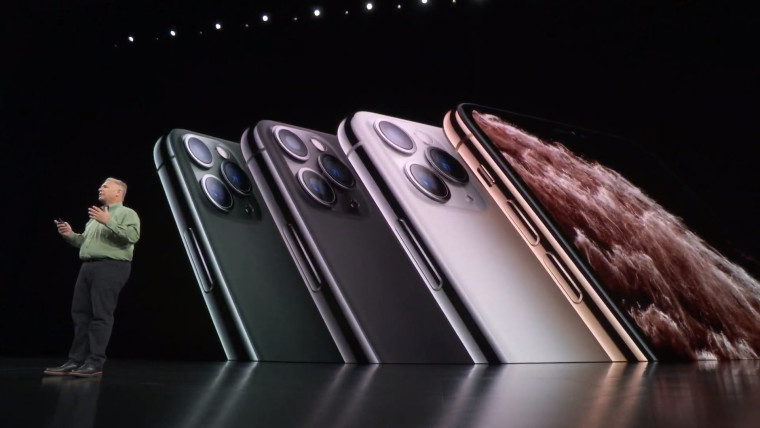 Apple объявляет о выпуске нового iPhone 11 Pro с тремя объективами