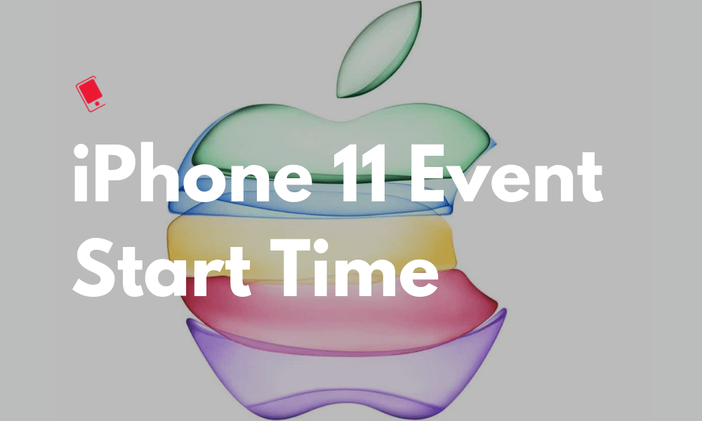 Apple2019 iPhone 11 Время начала события