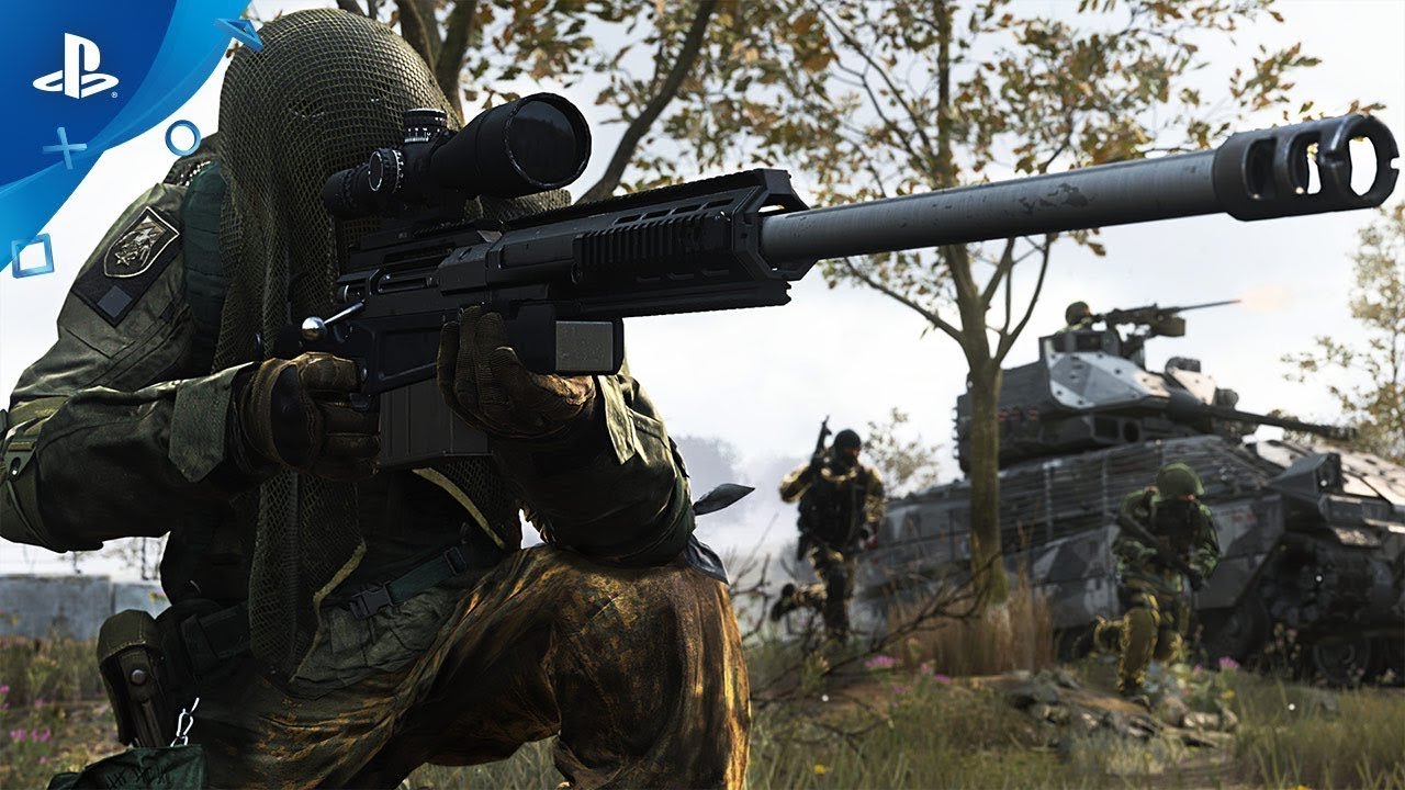 Call of Duty: Modern Warfare снайпер