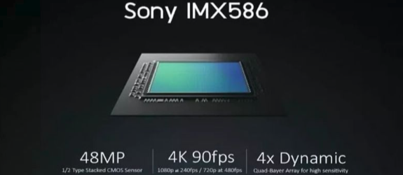 Sony показал датчик камеры