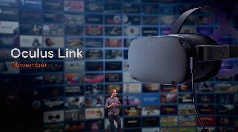 Facebook Объявляет Oculus Link, способ связать Rift-контент с Oculus Quest