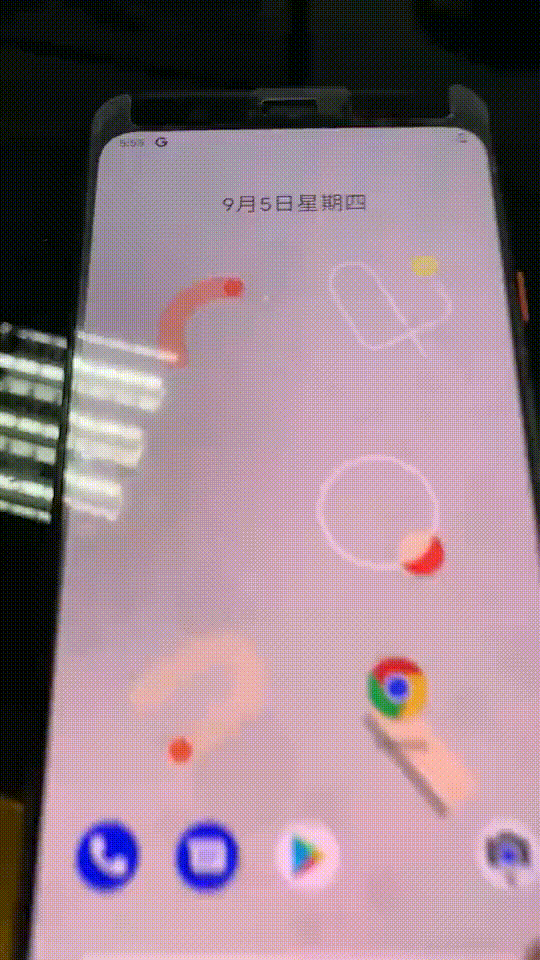 Pixel 4 White GIF - Google Pixel 4 будет иметь значительные улучшения камеры "ширина =" 309 "высота =" 550