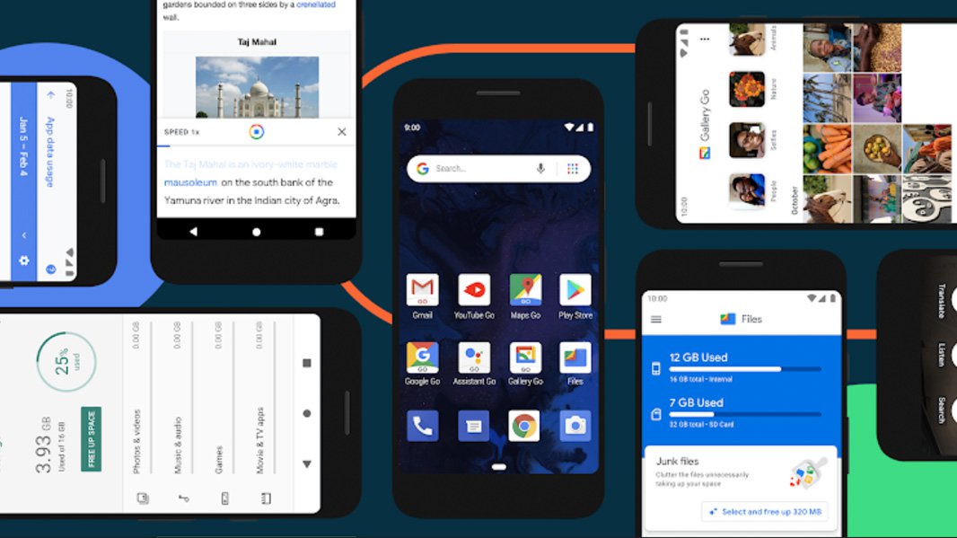 Google выпускает Android 10 (Go Edition) для бюджетных телефонов