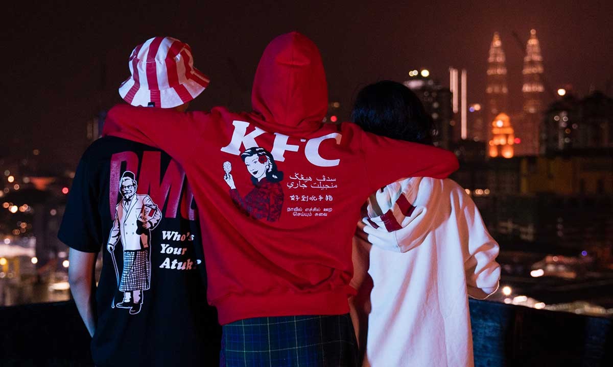 KFC Malaysia запускает коллекцию одежды Pestle & Mortar