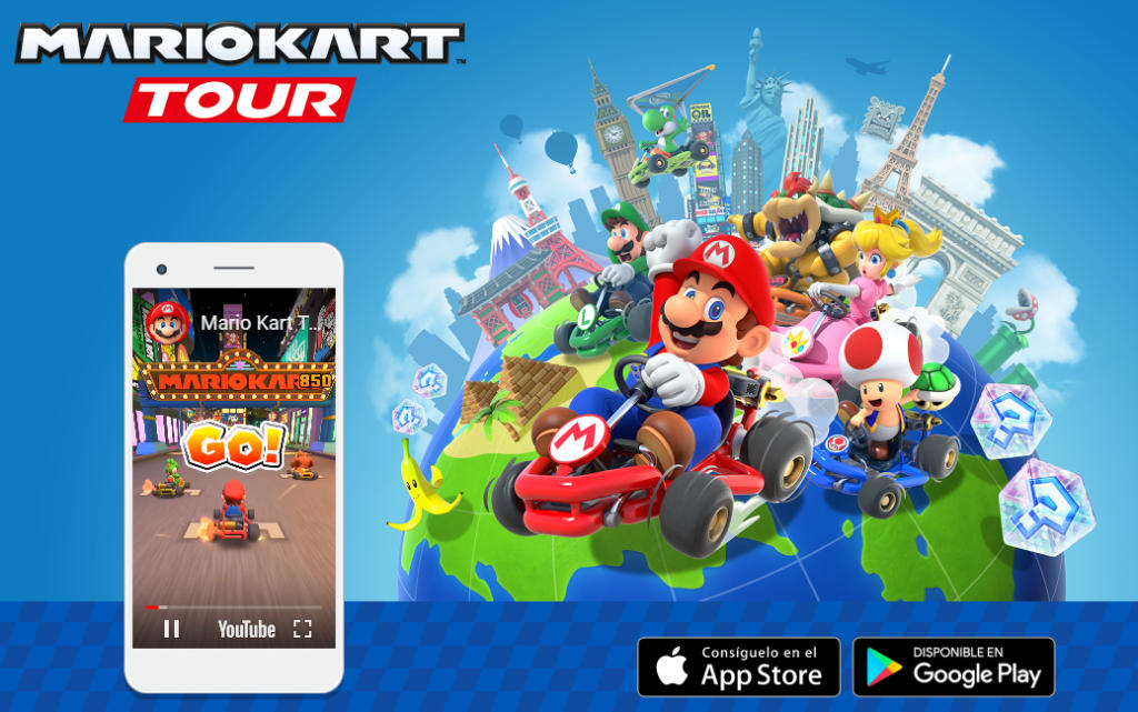 Mario Kart Tour, теперь доступен для iOS и Android