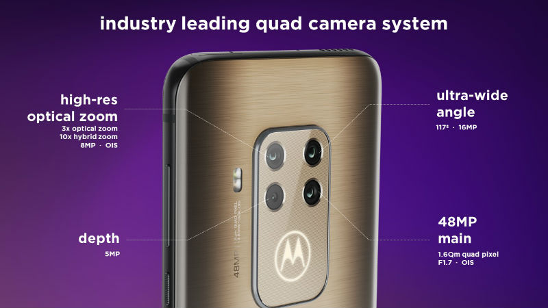 Motorola One Zoom с 48-мегапиксельной камерой Quad и официально запущенной батареей 4000 мАч