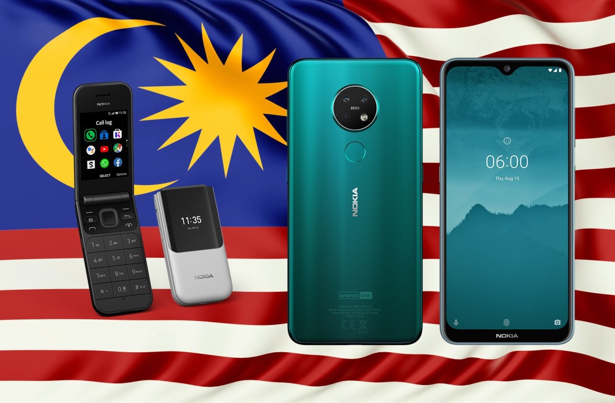 Nokia 6.2, 7.2 и Nokia 2720 Flip официально представлены в Малайзии
