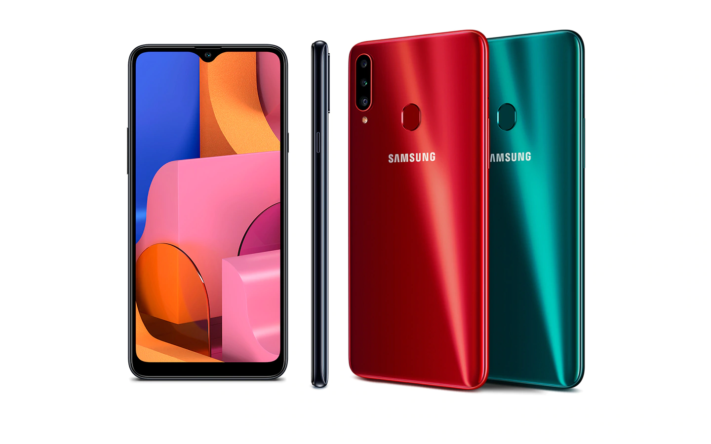 Samsung, Galaxy A20s - более дешевый A20 для Южной Азии