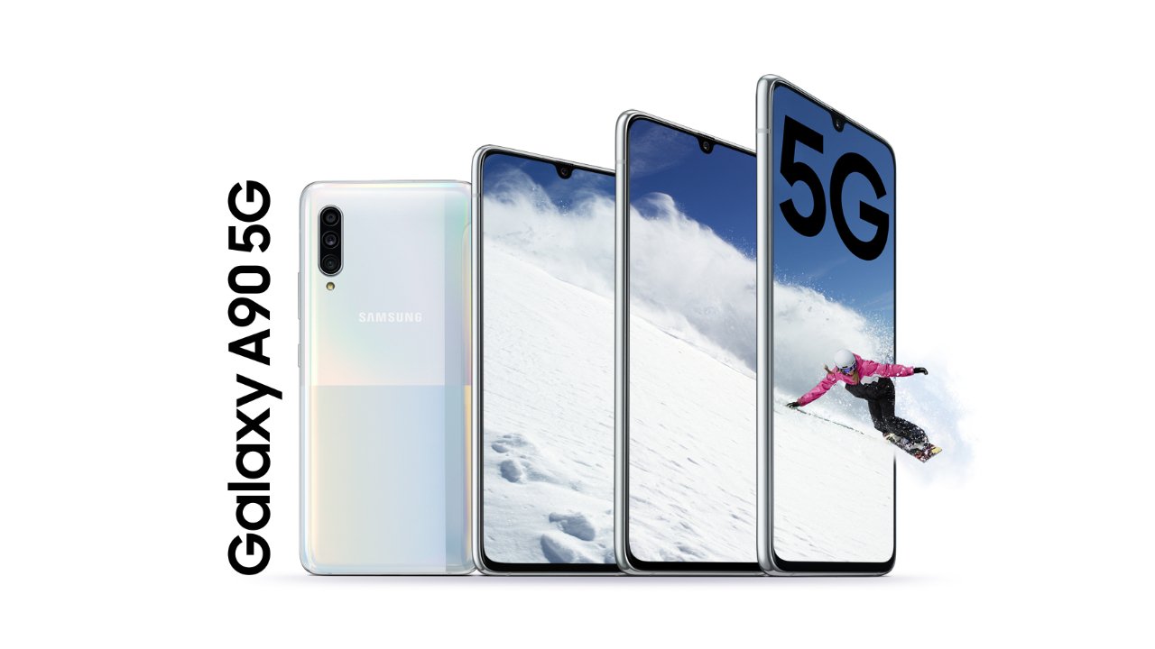 Samsung, Galaxy A90 5G приносит 5G для дешевых