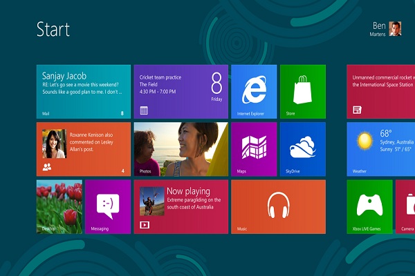 Windows 8 пользовательский интерфейс переименован в Modern UI
