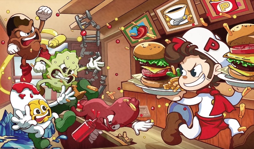Вечеринка в Burgertime станет веселее в октябре Nintendo Switch