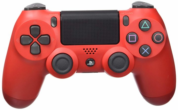 PS4 control красный