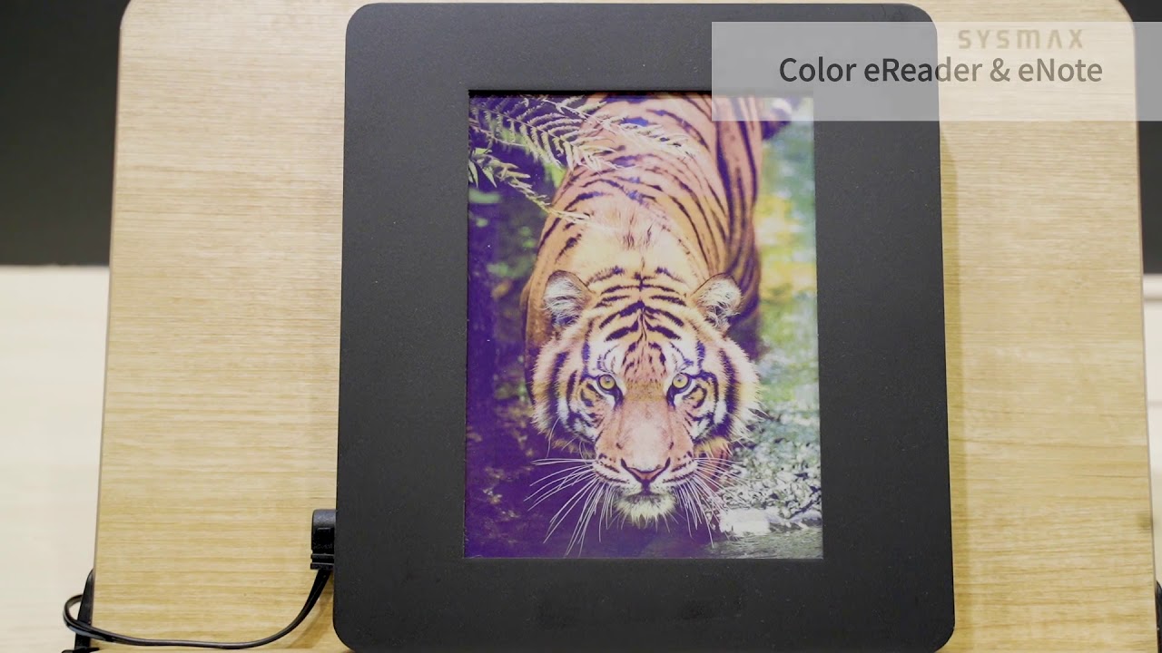 Вот первый взгляд на новый цветной электронный ридер от E Ink