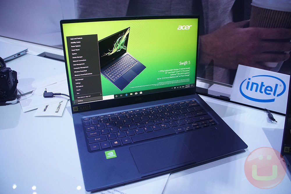 Объявлены легкие ноутбуки Acer Swift 3, Swift 5