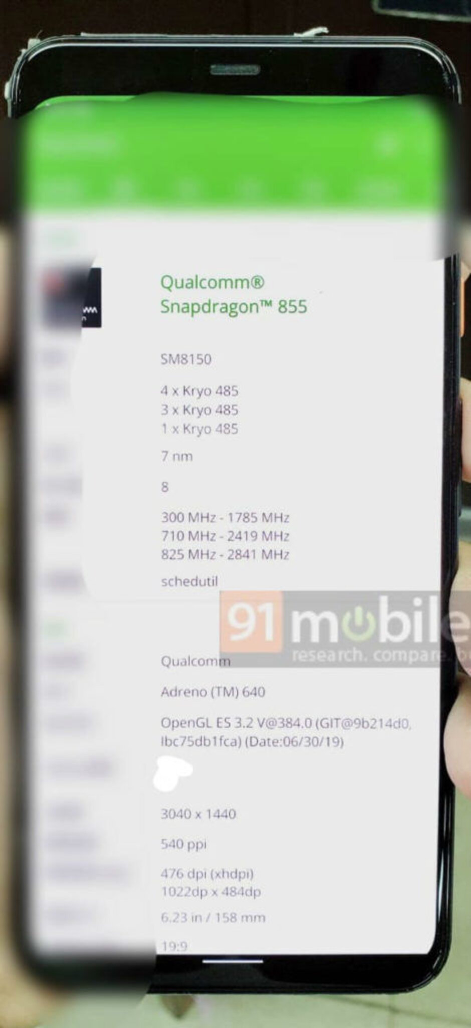Последние фото утечки Pixel 4 XL подтверждают спецификации Snapdragon 855 и более
