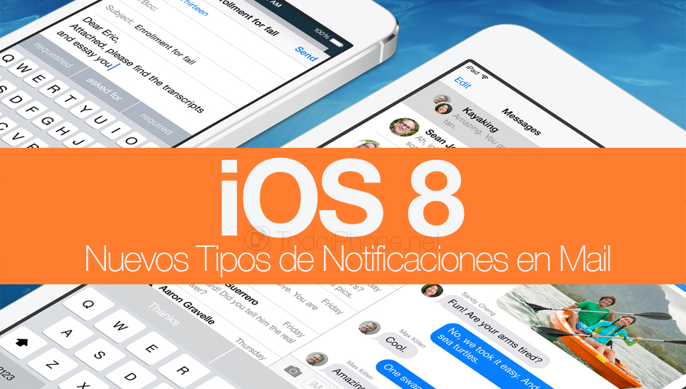 iOS-8-Mail-New-Notifications "width =" 970 "height =" 550 "srcset =" https://www.todoiphone.net/wp-content/uploads/2014/06/iOS-8-Mail-Nuevas -Notifications.jpg 970w, https://www.todoiphone.net/wp-content/uploads/2014/06/iOS-8-Mail-Nuevas-Notifications-145x82.jpg 145w, https://www.todoiphone.net /wp-content/uploads/2014/06/iOS-8-Mail-Nuevas-Notifications-300x170.jpg 300 Вт, https://www.todoiphone.net/wp-content/uploads/2014/06/iOS-8- Mail-New-Notifications-768x435.jpg 768 Вт "размеры =" (максимальная ширина: 970 пикселей) 100 Вт, 970 пикселей "/></p>
<h2>Какие новые функции у нас есть в Почте?</h2>
<p>Как мы уже говорили, без сомнения, основная новинка, которую iOS 8 привносит в электронную почту, связана с возможностью создания уведомлений для «потоков» электронной почты, что особенно полезно для боссов и коллег. Чтобы активировать их, вам нужно перейти в интересующее вас меню темы, выбрать в меню «Еще» и «Уведомить». Таким образом, вам не нужно будет постоянно обновлять свою электронную почту, чтобы не пропустить ответы, как описано в iDownloadBlog.</p>
<p>Кроме того, в общих чертах мы должны упомянуть, что небольшие изменения в почтовом интерфейсе, которые Apple Введенные в iOS 8 не раздражают, а довольно просты, и изменения к лучшему. Короче говоря, разработчики мобильной операционной системы Купертино предрасположены к улучшению взаимодействия с пользователем, чего нет во многих других операционных системах.</p>
<p>Аналогично тому, как мы говорили, теперь в электронной почте iOS 8 также возможно более быстрое выполнение некоторых старых функций, например, когда мы хотим пометить сообщение как прочитанное или сразу удалить его из коробки с помощью простых движений рука Даже если мы получим информацию о рейсах, телефонных номерах или других электронных письмах, она будет специально сохранена как важный материал, и мы можем добавить ее к уже сохраненным контактам в считанные секунды.</p>
<p style=