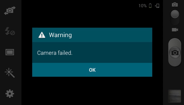 Сбой камеры Galaxy S3