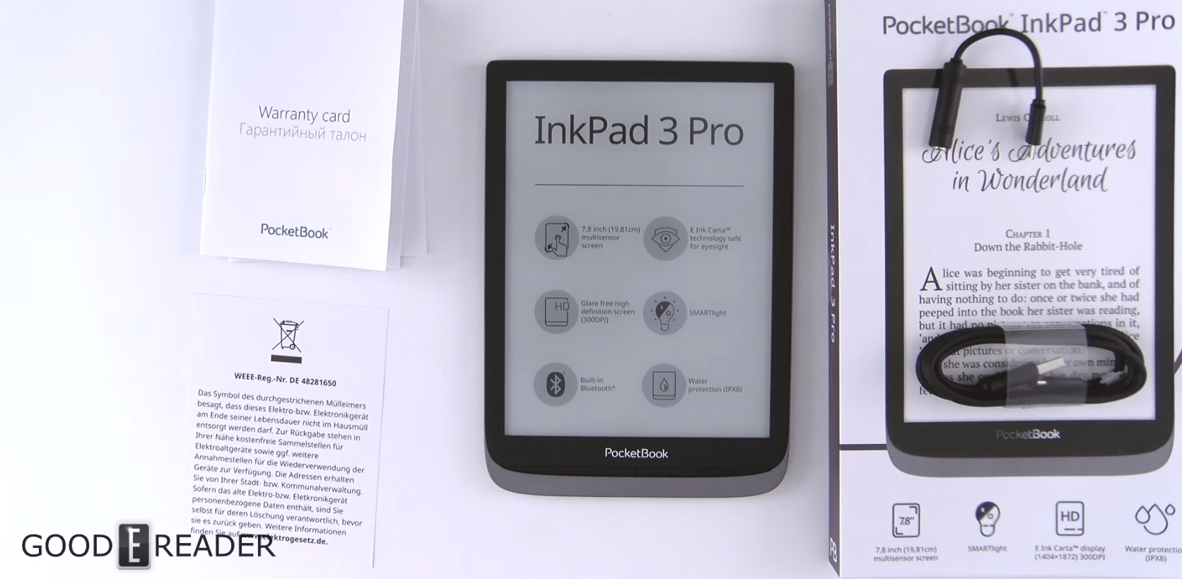 Распаковка нового Pocketbook Inkpad Pro