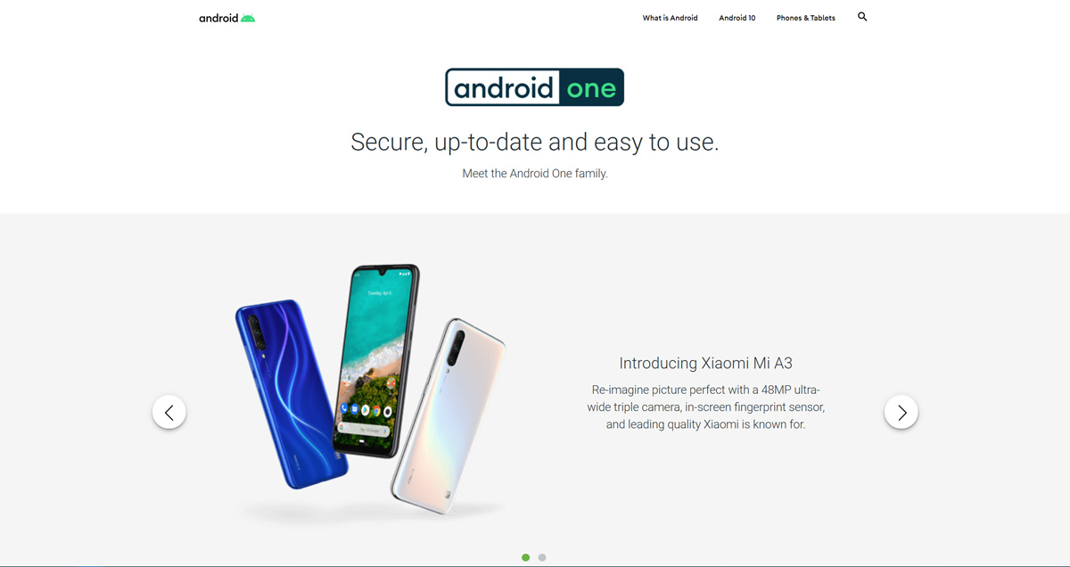 Android One запускает новый логотип