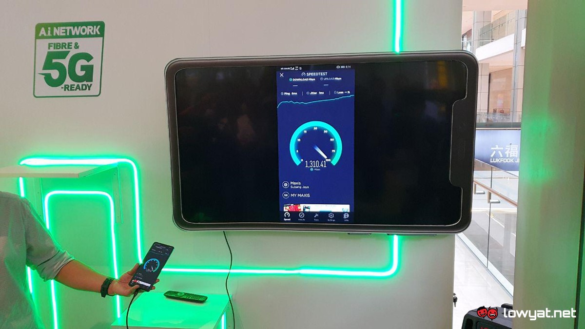 Экспериментальная зона Huawei 5G теперь открыта для общественности: работает от Maxis, со скоростью до 1,3 Гбит / с