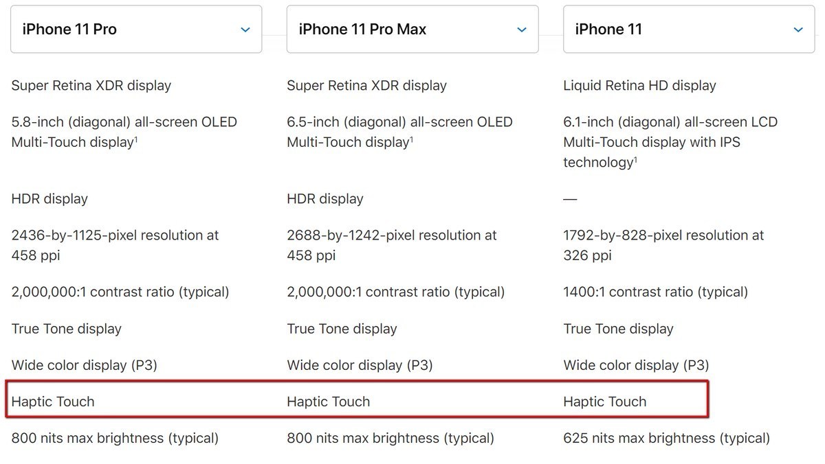 Это официально: Apple Убил 3D Touch со своих айфонов