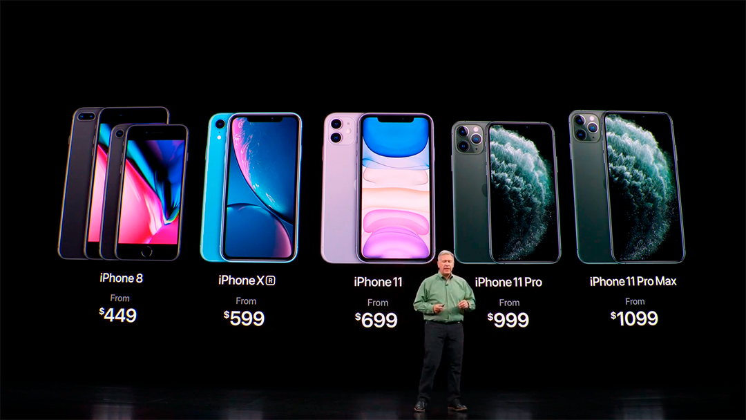 Это цены на iPhone 11, iPhone 11 Pro и Pro Max в Мексике