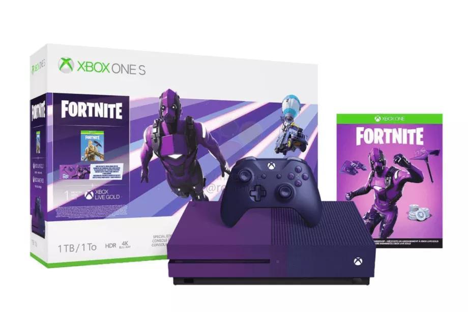 Fortnite  Xbox One S Limited Bundle - Эксклюзивная связка Dark Vertex