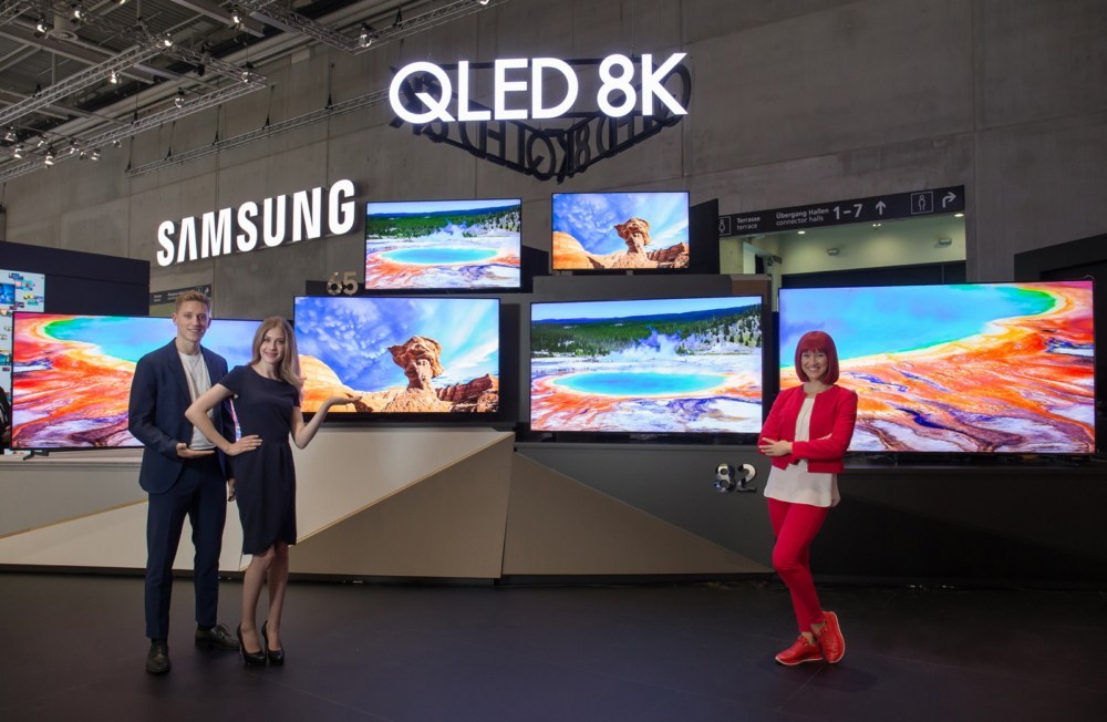 Samsung выпустил новый, более доступный 55-дюймовый экран Smart TV с поддержкой QLED 8K на выставке IFA 2019