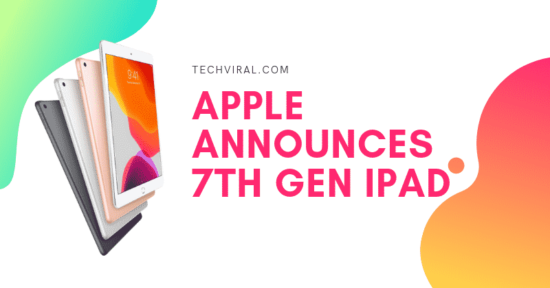 Apple Анонсирует iPad Gen 7 за 329 долларов