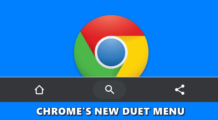 Chrome тестирует новое меню Duet на Android