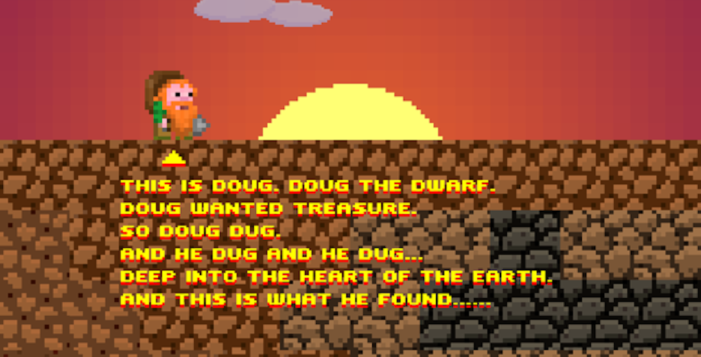 Digging Fantastic Roguelike "Doug Dug" обновлен с поддержкой полного экрана