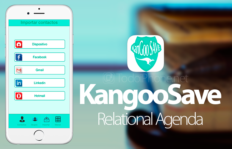 Kangoosave, умная книга контактов для iPhone и iPad