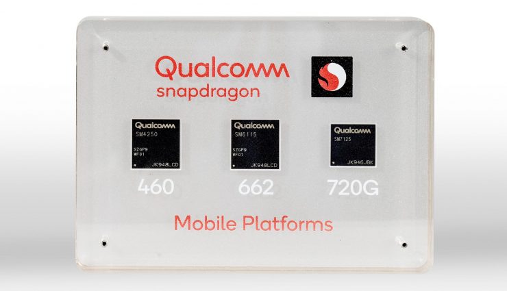 Qualcomm анонсирует новые Snapdragon 720G, 662 и 460 SoC