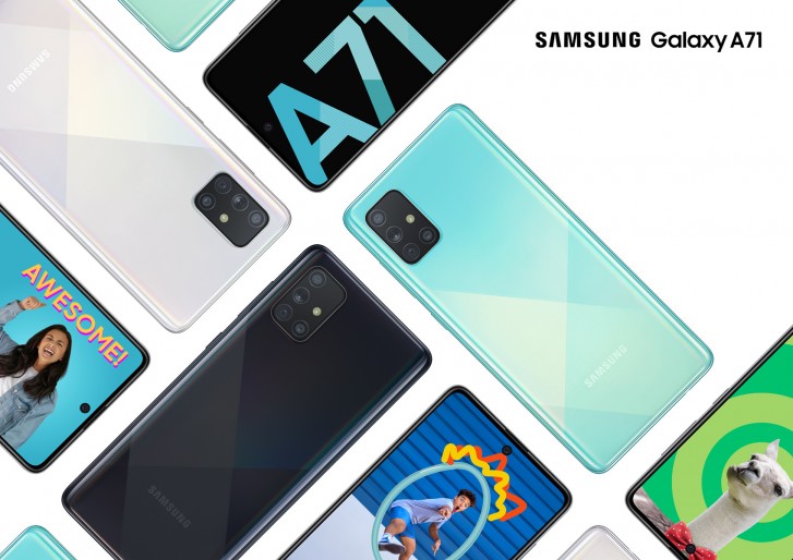 Samsung Galaxy A71 запущен в Бразилии; Может быть запущен сразу на других рынках