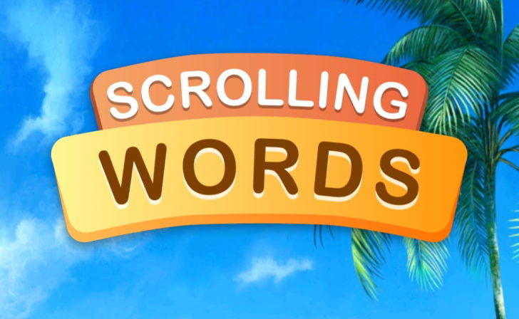 Scrolling Words предлагает все, что вы хотите в игре кроссворд, даже буквы ...