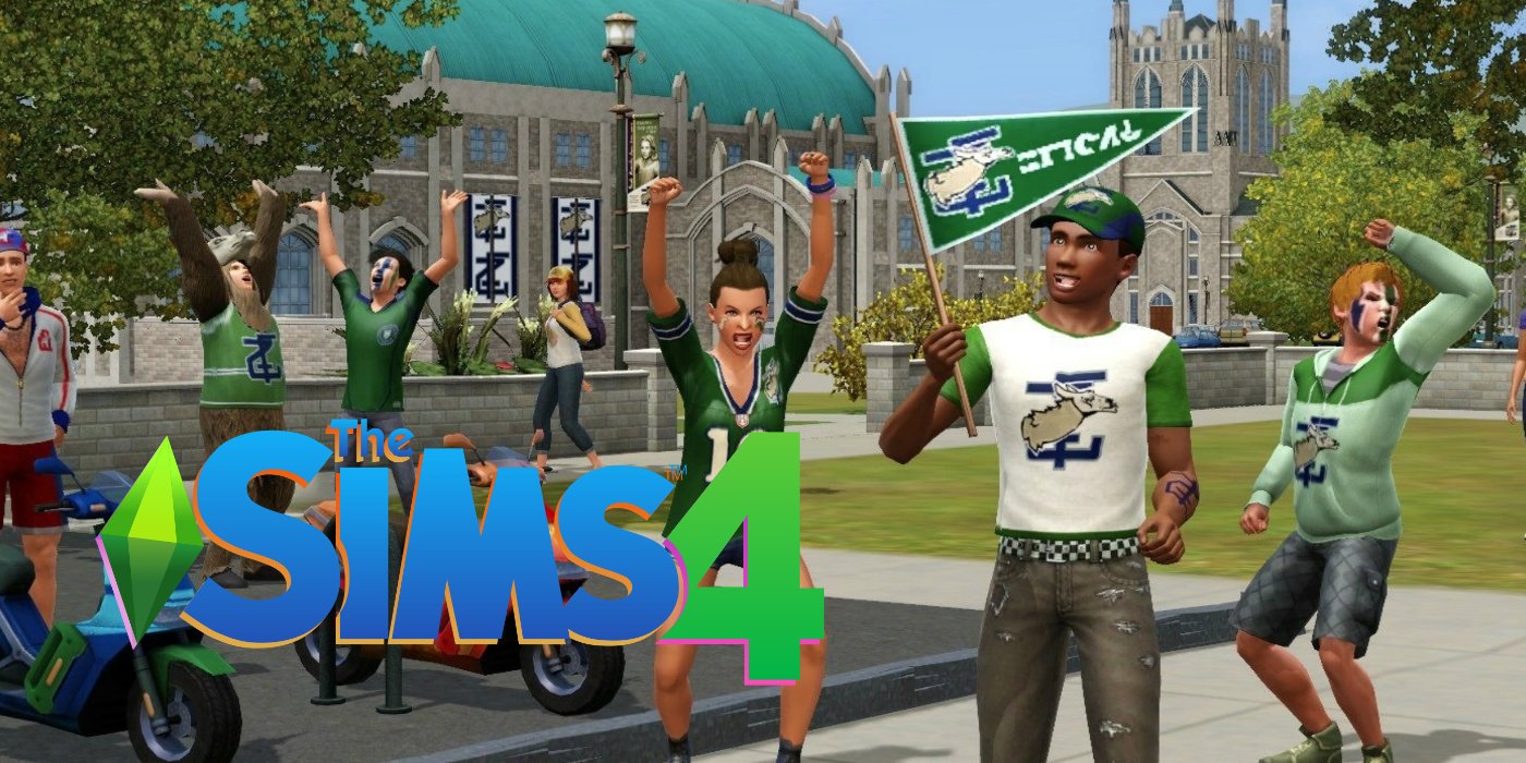 The Sims 4 Расширение информированной университетской жизни