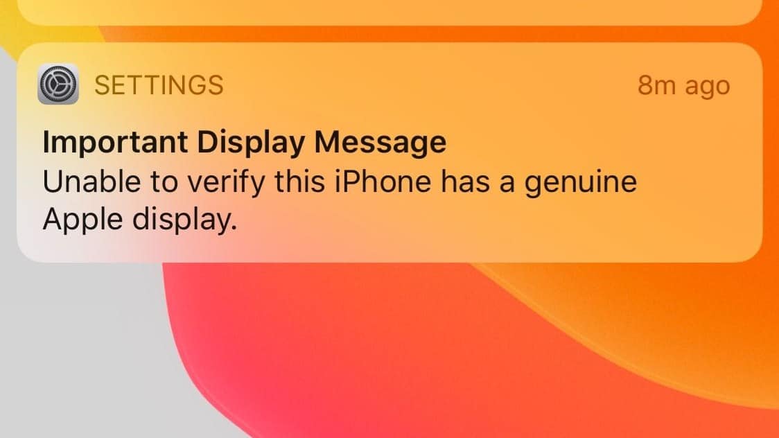 iPhone 11 и iPhone 11 Pro будут отображать предупреждение, если используется экран ...