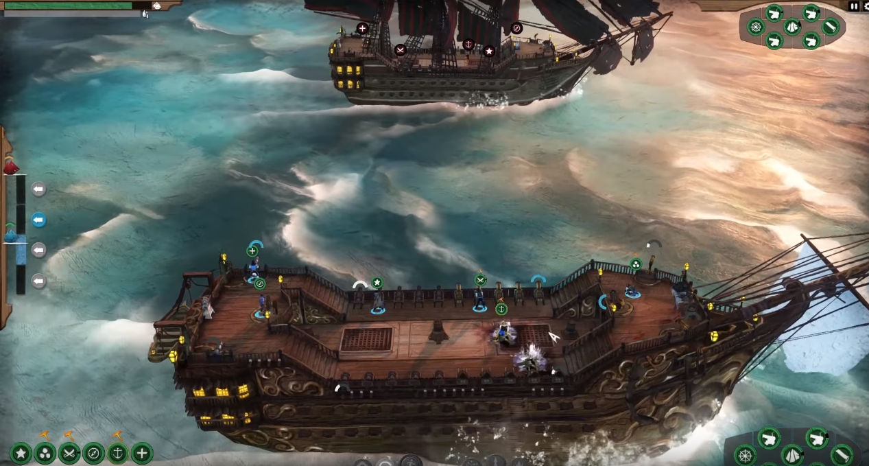 Игнорируйте новые боевые корабли со стратегическим морским геймплеем