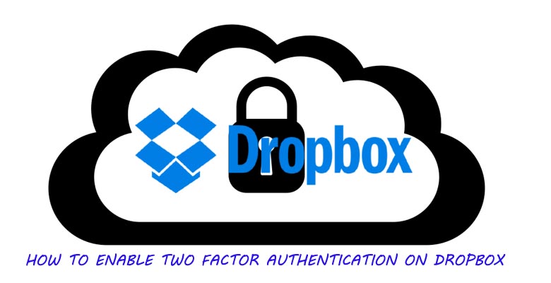Как включить двухфакторную аутентификацию для Dropbox