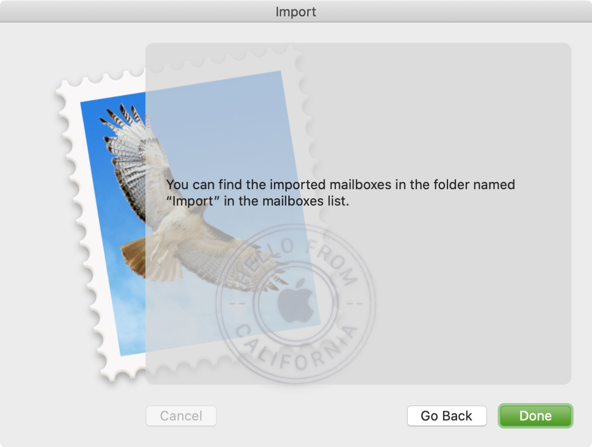 Как импортировать и экспортировать почтовые ящики в Mail на Mac