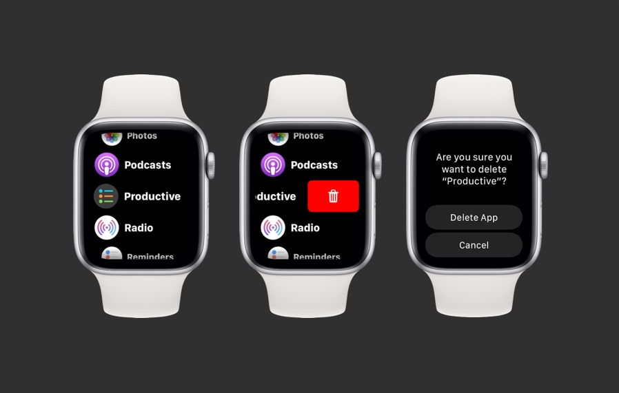 Как удалить приложения на Apple Watch Представление списка