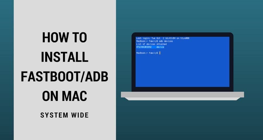 Как установить Fastboot / ADB на Mac: для Android Flash Recovery, загрузиться на Mac