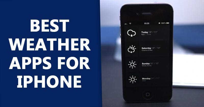 10 лучших погодных приложений для iPhone, которые нужно попробовать сегодня