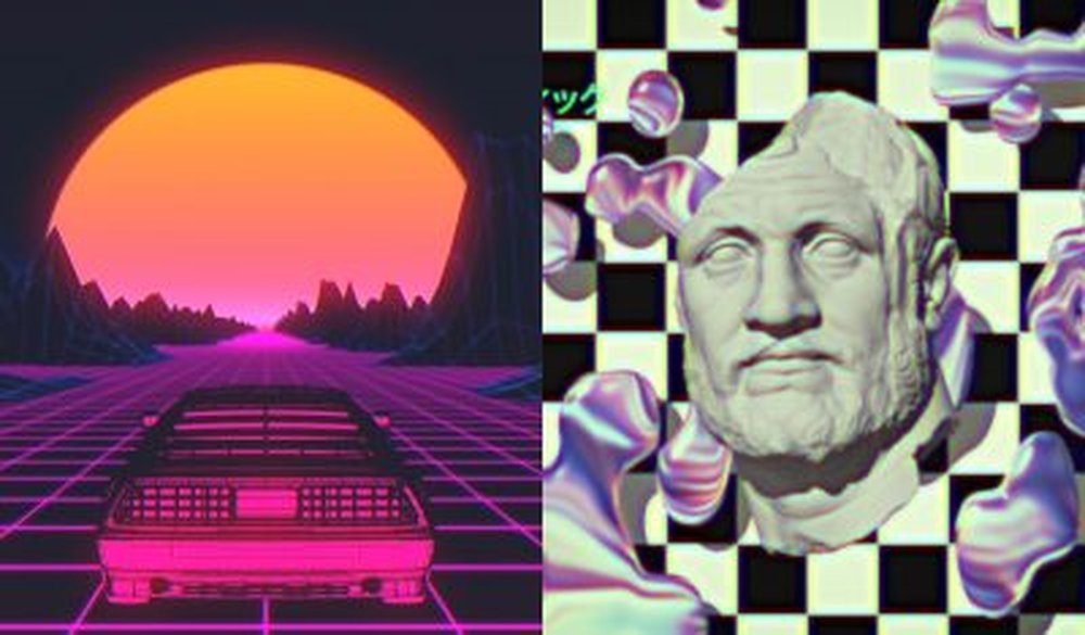 The Visual Styles of the Synthwave and Vaporwave Video