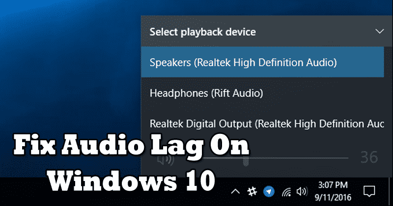 Как исправить задержку звука & amp;  Потрескивающий звук включен Windows 10 & amp;  11