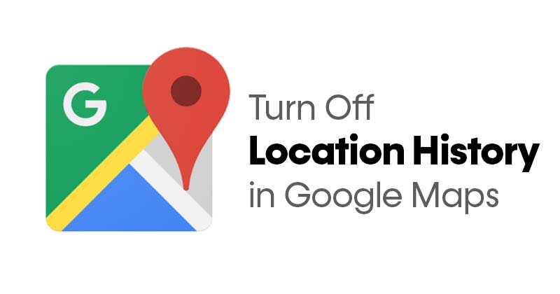 Как отключить историю местоположений в Google Maps