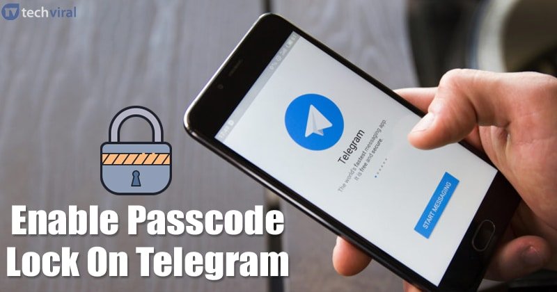 Как включить функцию блокировки паролем в Telegram